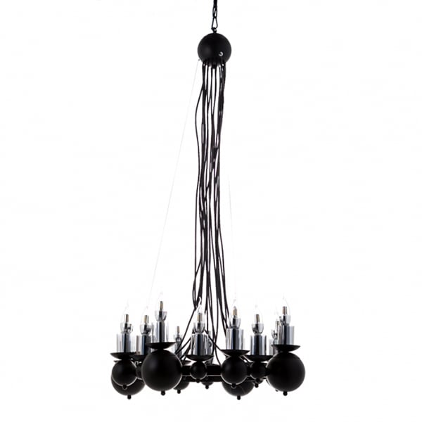 Люстра на 16 ламп с круглым основанием Flora (FZ001/16)