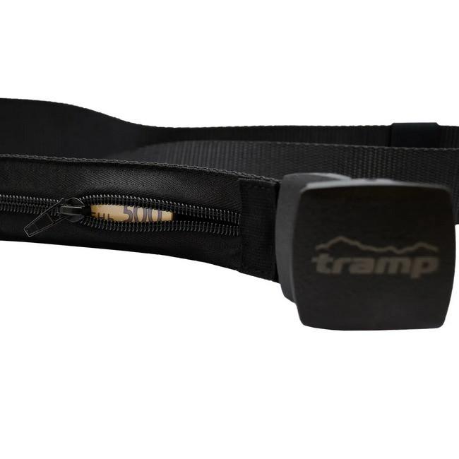 Ремень мужской Tramp Money Belt Black (iz14630) - фото 3