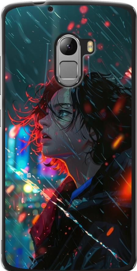 Чехол на Lenovo A7010 Ночные огни (6096u-232-42517)