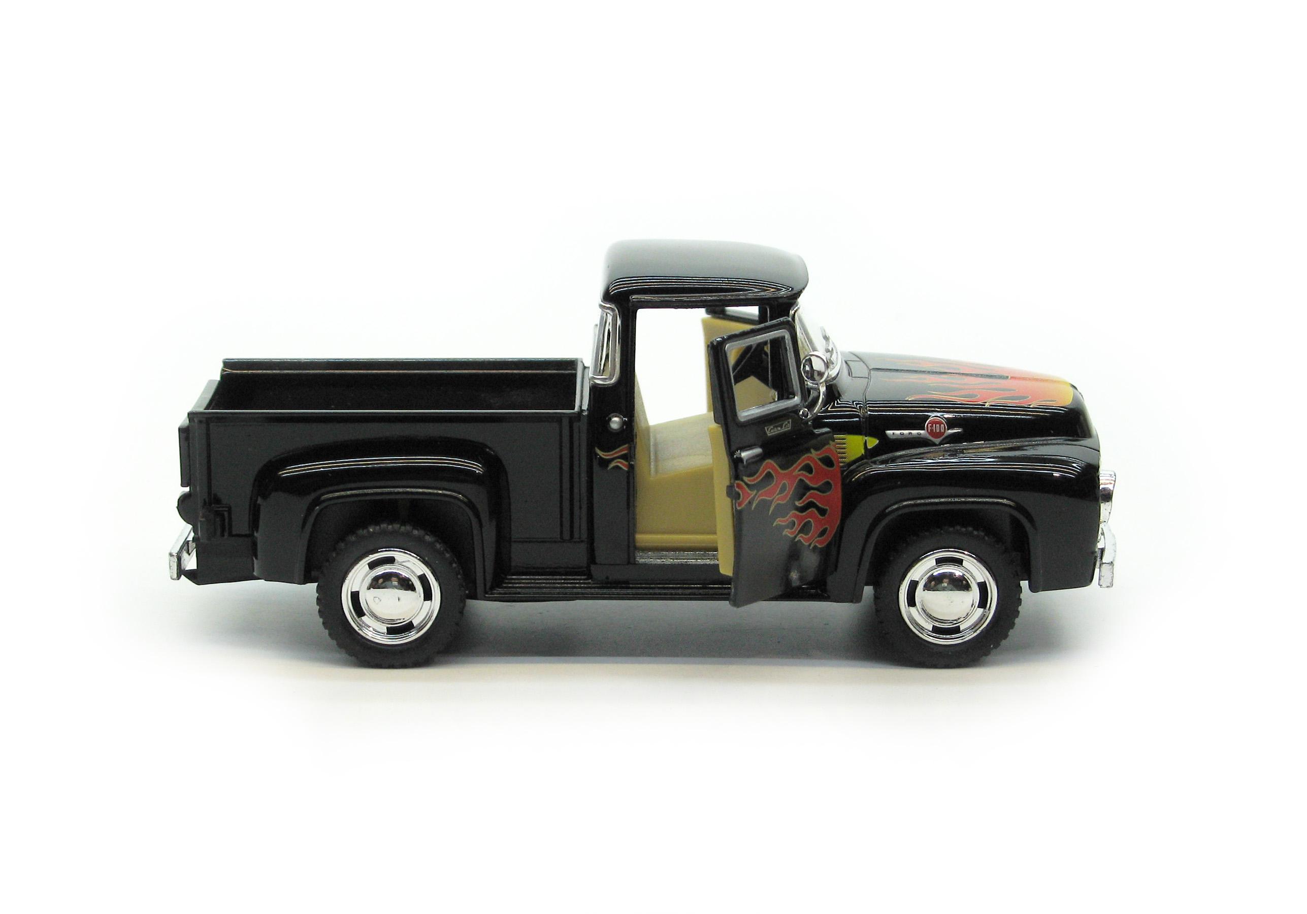 Машина металлическая KT5385F Ford F-100 Pickup with printing 1956 - фото 6 Машина металлическая KT5385F Ford F-100 Pickup with printing 1956 - фото 6