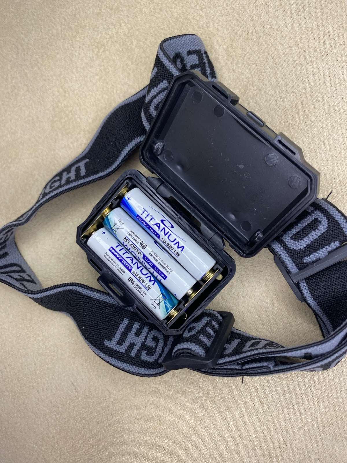 Фонарь налобный 4 режима на батарейках - фото 7 Фонарь налобный 4 режима на батарейках - фото 7