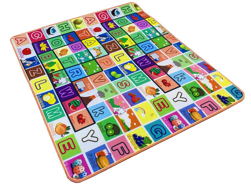 Развивающий коврик детский двусторонний Английский алфавит 6/Зоопарк-3 150x180x1 см (1293114413) - фото 2 Развивающий коврик детский двусторонний Английский алфавит 6/Зоопарк-3 150x180x1 см (1293114413) - фото 2