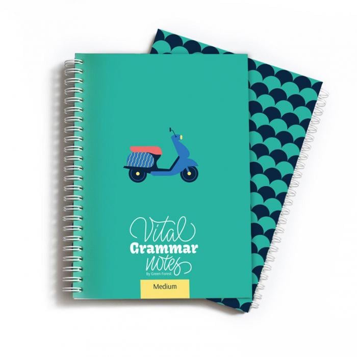 Блокнот грамматический английский Medium