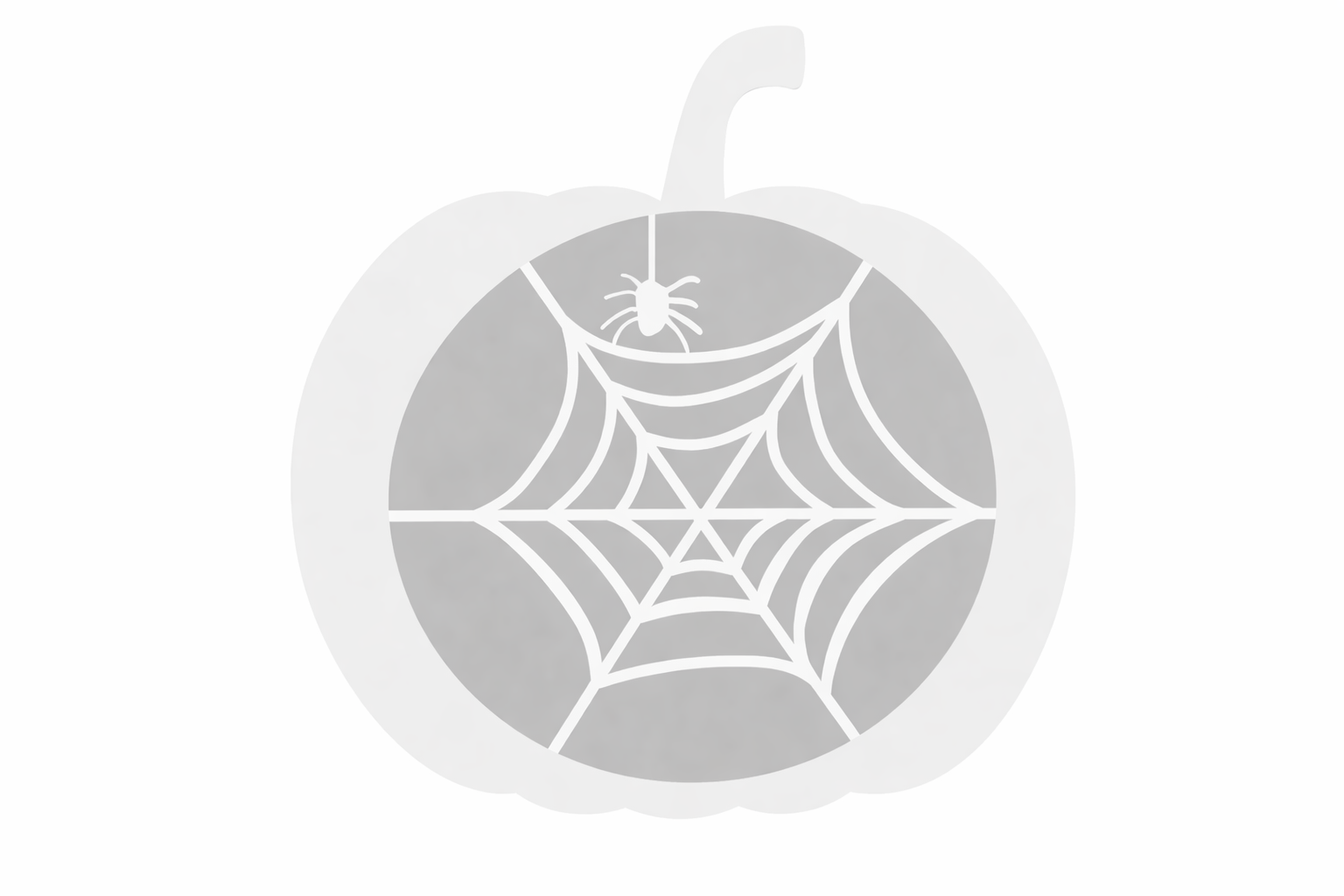 Трафарет Паутина 20x16 см Серый (16605/11)