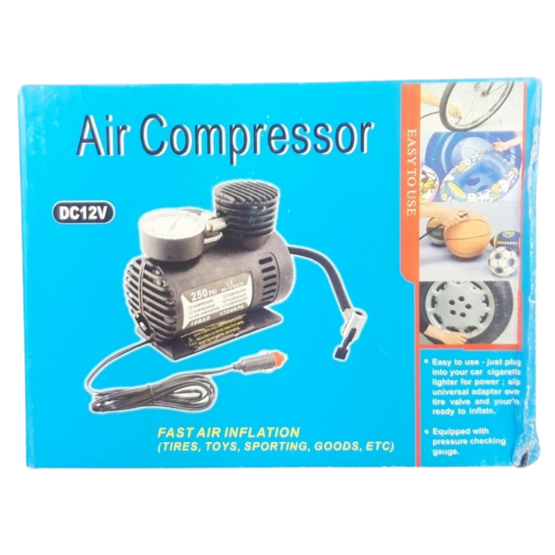 Автомобильный компрессор насос Air Compressor DC-12V (4123381) - фото 5 Автомобильный компрессор насос Air Compressor DC-12V (4123381) - фото 5