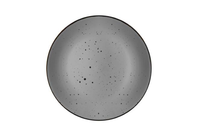 Тарелка десертная Ardesto Bagheria керамика d 19 см Grey (AR2919GREY) Тарелка десертная Ardesto Bagheria керамика d 19 см Grey (AR2919GREY)