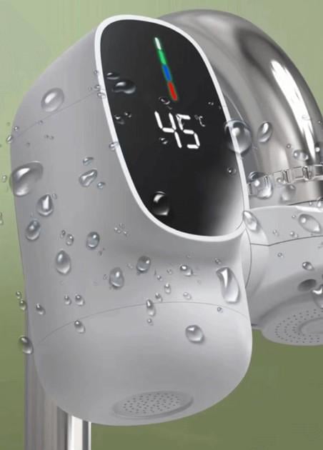 Водонагрівач проточний Water Heater ZSW-D03 для кухні c LCD дисплеєм 3 кВт - фото 6