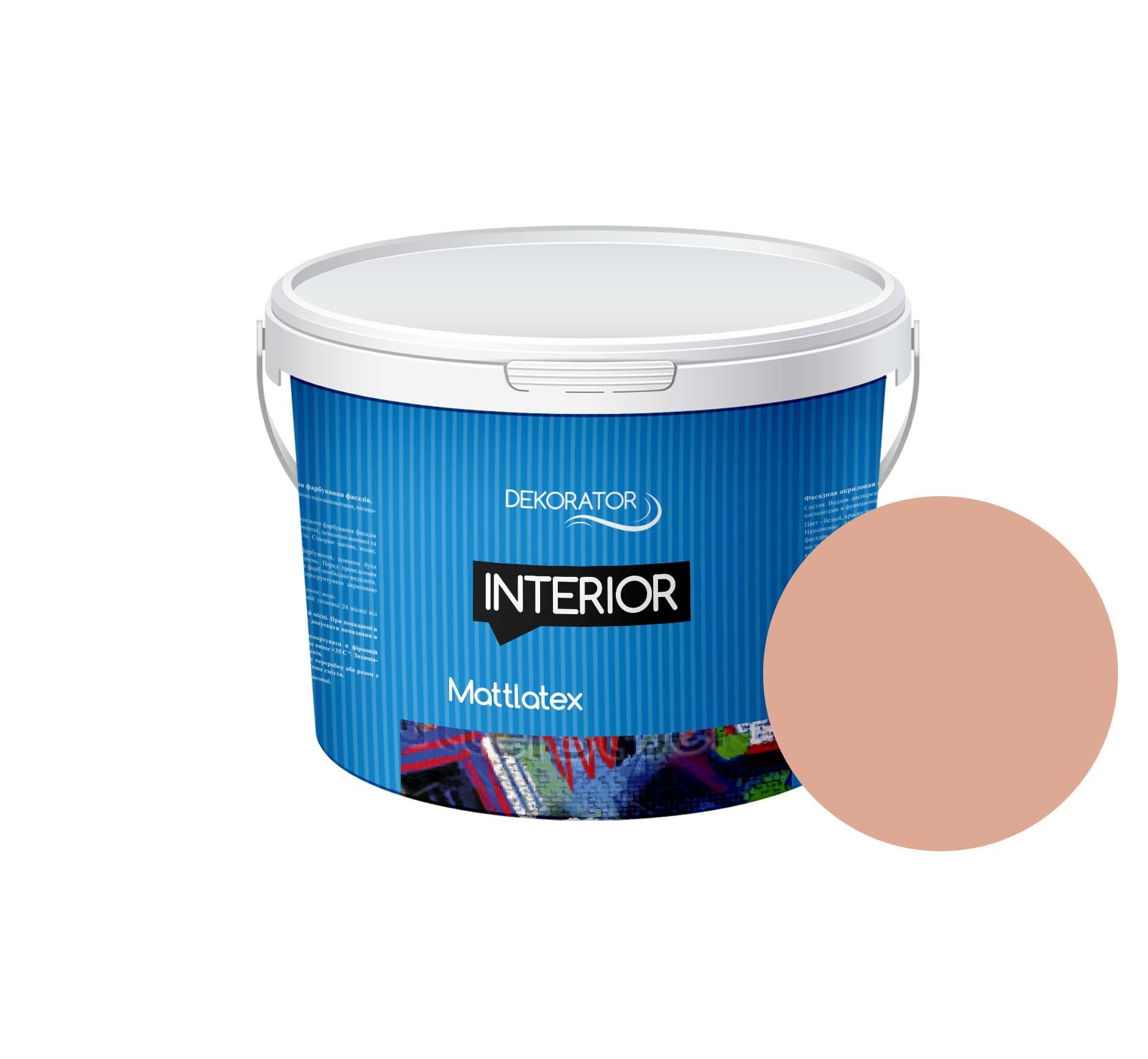 Краска интерьерная Dekorator 7 кг Ореховый пастель (И1472-1)