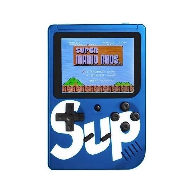 Игровая приставка GAME SUP 6927 8 бит 400 игр Blue (020475)