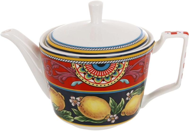 Чайник заварювальний Sicilia Ornamento порцеляновий 650 мл Чайник заварювальний Sicilia Ornamento порцеляновий 650 мл