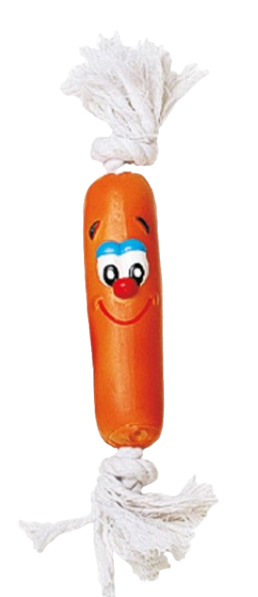 Игрушка для собак Tatrapet Toys Fan виниловая виниловое лакомство на веревке 35 см (485.71)