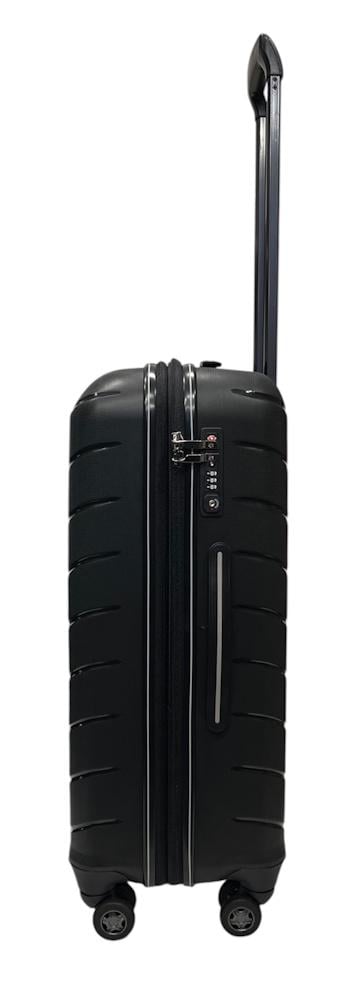 Валіза маленька поліпропілен Snowball 61303 57х38х21 см 36 л S Чорний - фото 5
