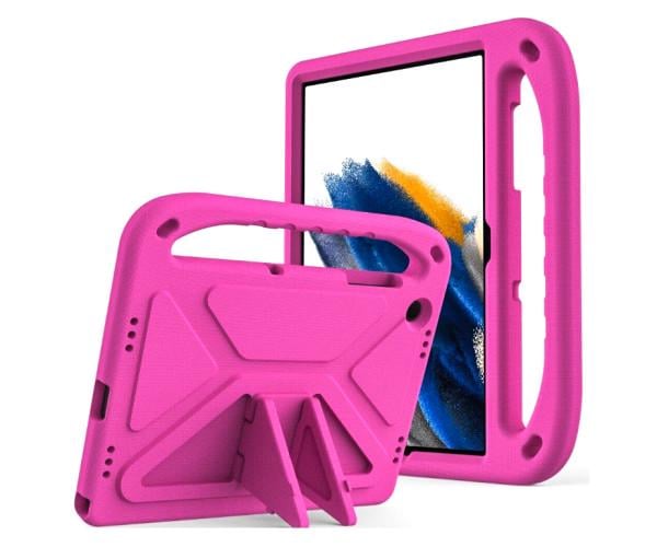 Чехол-накладка Kids with Stand для Samsung Tab A11+ с ручкой Розовый Чехол-накладка Kids with Stand для Samsung Tab A11+ с ручкой Розовый