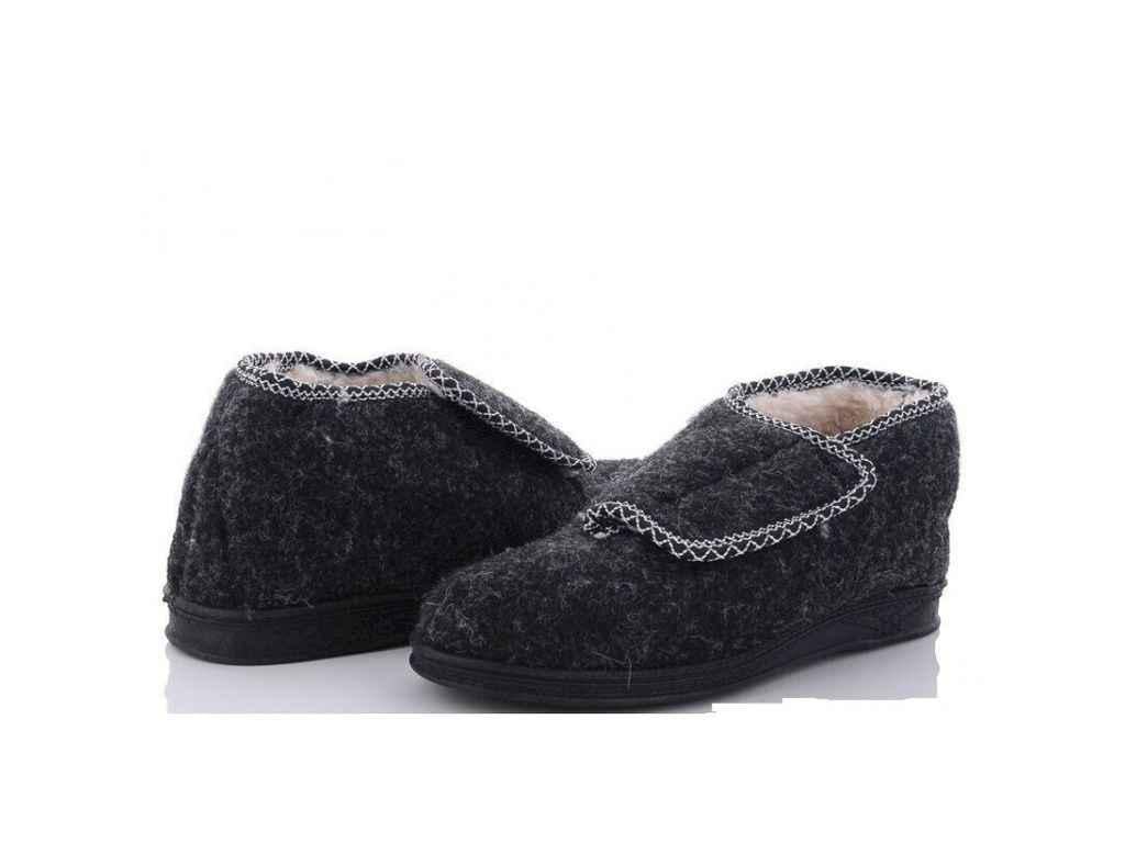 Бурки мужские DreamStan войлок р. 39-44 12 пар Черный (1108750)