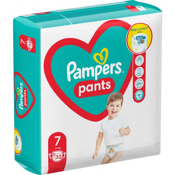 Подгузники-трусики Pampers Pants р. 7 17+ кг 32 шт.