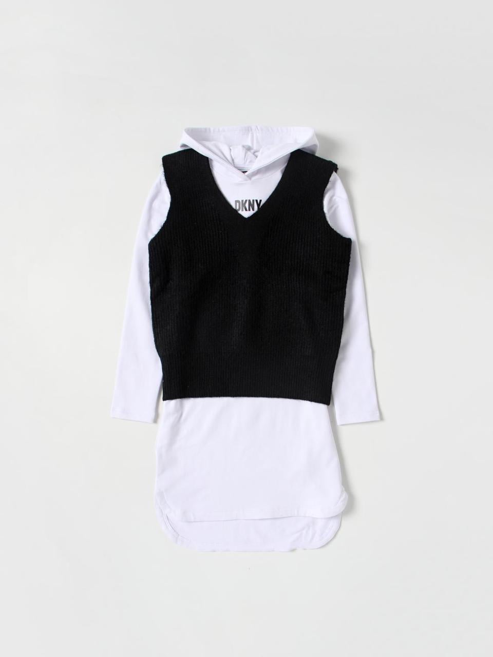 Сукня з капюшоном DKNY 32852 жилет 150 см р. 12 (2941223159)