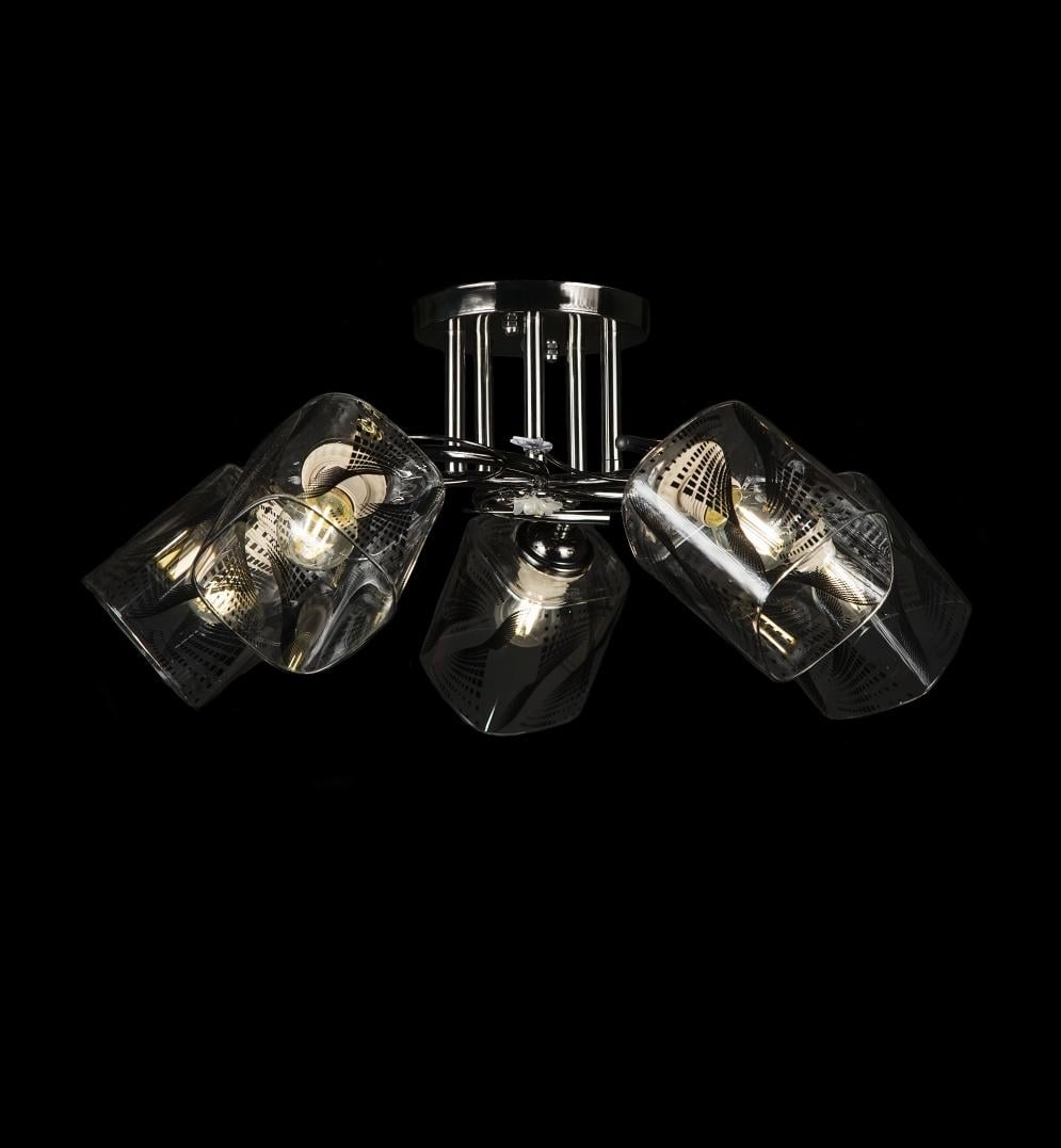 Люстра с плафонами Splendid Ray (L9622/5 GM)