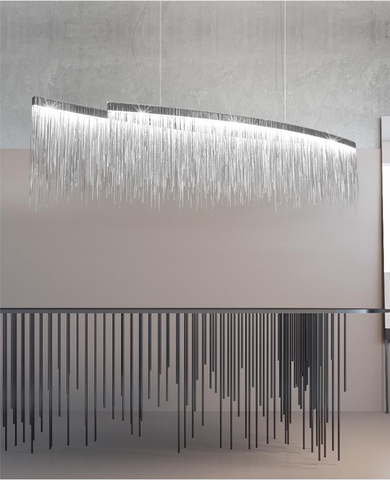 Люстра тросовая OVAL 059090/100 Long - фото 4