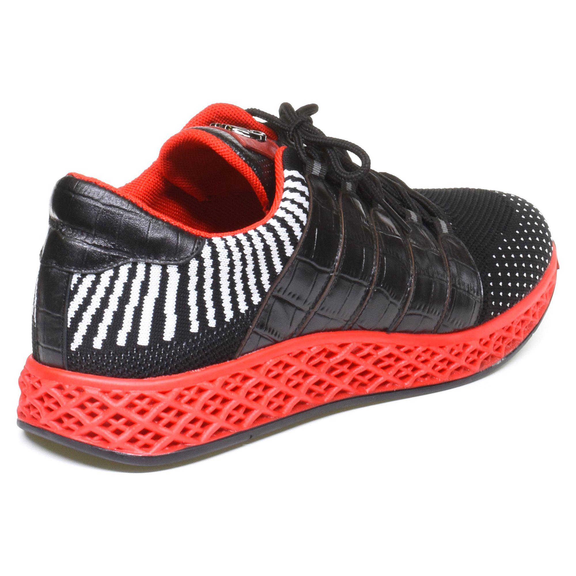 Кроссовки мужские Veritas р. 41 Черный/Красный (34764-41) - фото 2 Кроссовки мужские Veritas р. 41 Черный/Красный (34764-41) - фото 2