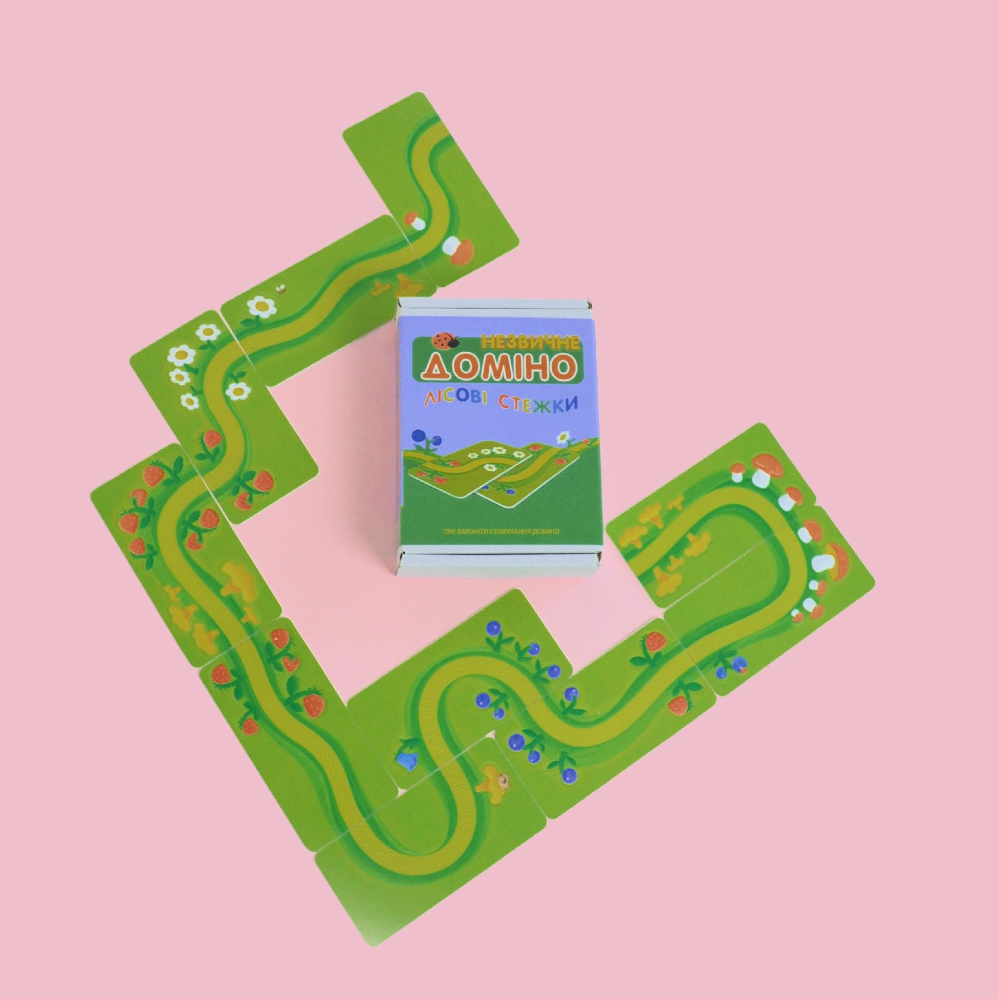 Настільна гра Zoia for Kids Незвичне доміно Лісові стежки (Л-006)
