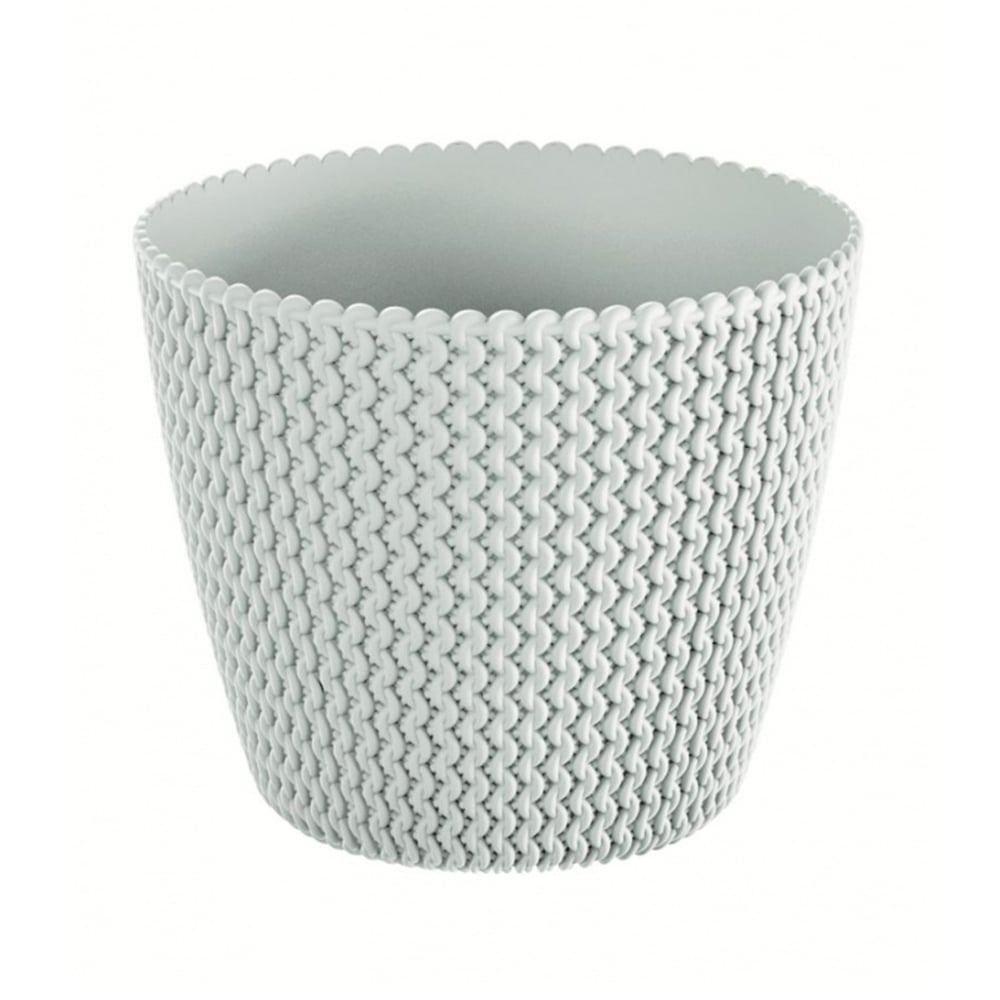 Горшок для цветов Prosperplast Splofy Н-22 см Белый (14000-449)