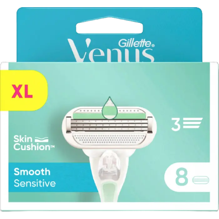 Картриджі змінні Gillette Venus Smooth Sensitive 8 шт. (13310657)