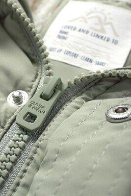 Куртка дитяча C&A стьобана з капюшоном зі штучним хутром на 6-9 міс. - фото 5 Куртка дитяча C&A стьобана з капюшоном зі штучним хутром на 6-9 міс. - фото 5