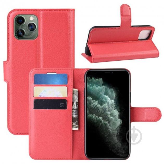 Чехол-книжка Litchie Wallet для Apple iPhone 11 Pro Red (hub_GURW31766) - фото 2