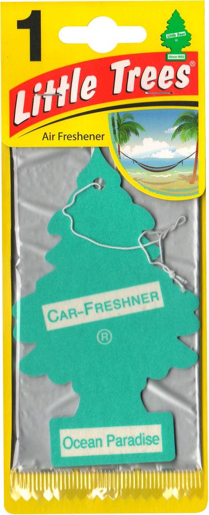 Ароматизатор для авто Little Trees Океан на зеркало сухой 5 мл (0394430)