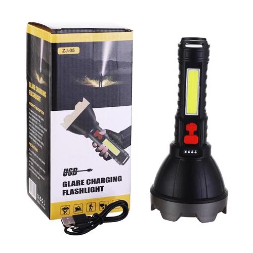 Фонарь ZJ-05-OSL+COB Li-Ion ЗУ microUSB Box (14840521)