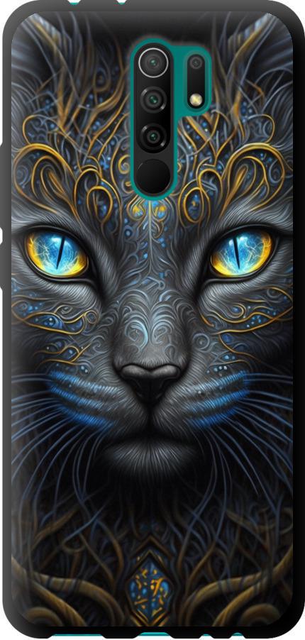 Чехол на Xiaomi Redmi 9 Кошка (5548b-2019-42517)