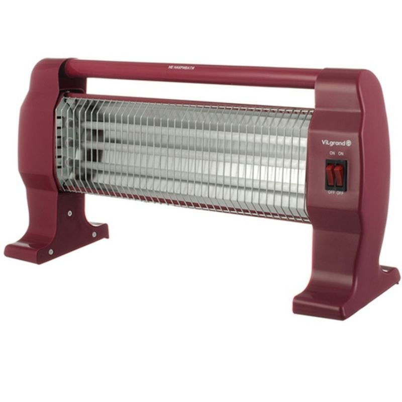 Инфракрасный обогреватель ViLGrand VQ4812R 1200W Red (tf7584)