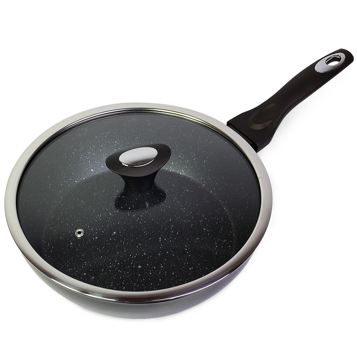 Сотейник Kamille 28 см с антипригарным покрытием KM-4105