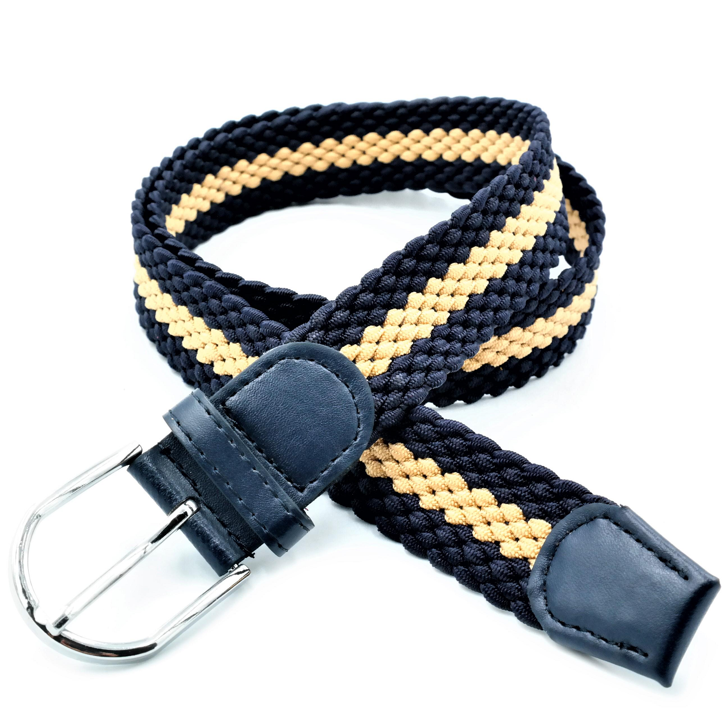 Ремінь резинка Weatro Синьо-помаранчевий (rez35-new-006)