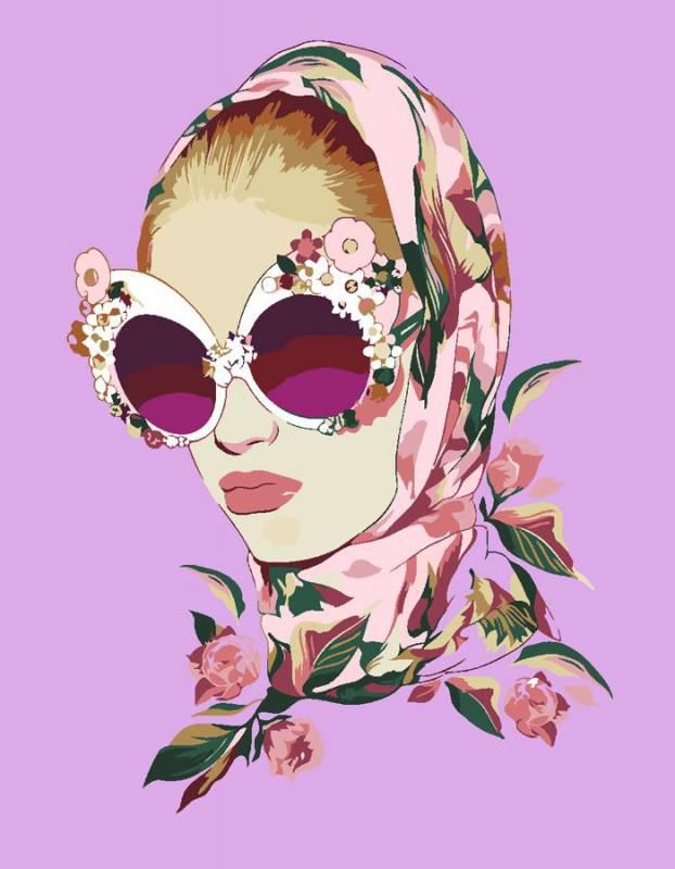 Картина по номерам Rosa Цветочный образ 35х45 см (Az-222254)