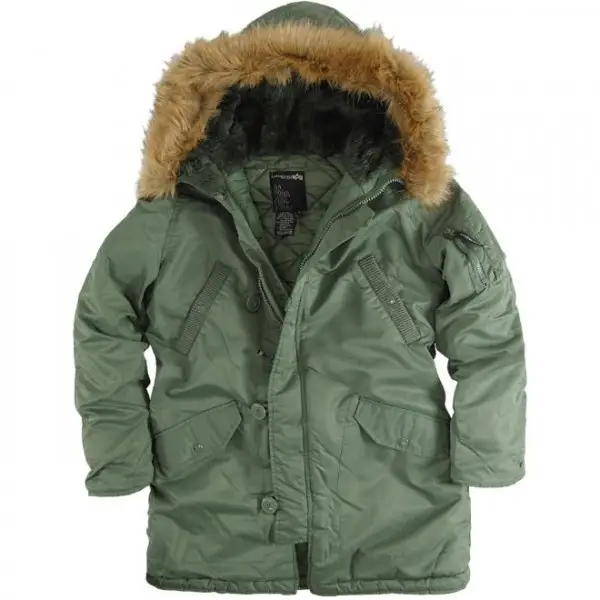 Куртка аляска Alpha Industries Darla Parka M Sage Green (WJD38014C1SGM)