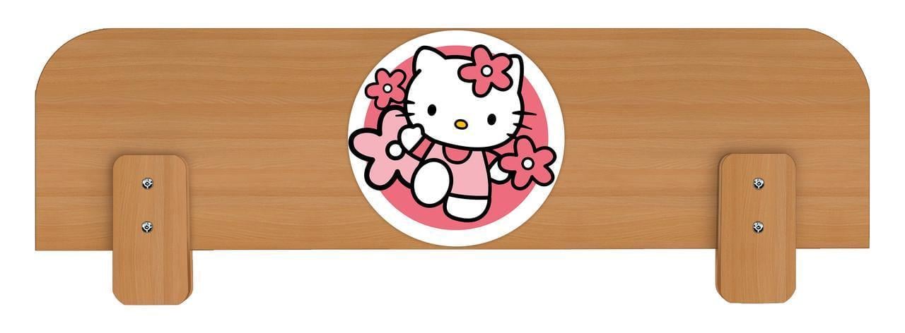 Бортик защитный МАКСИ-МЕбель для кровати Китти плюс под толщину боковой царги 26 мм Бук (12116)