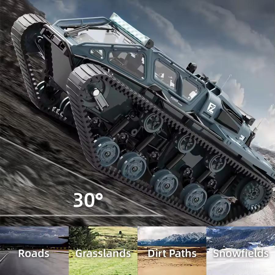 Всюдихід на радіокеруванні JJRC C8812 Ripsaw EV3 F-4 Сірий - фото 5 Всюдихід на радіокеруванні JJRC C8812 Ripsaw EV3 F-4 Сірий - фото 5