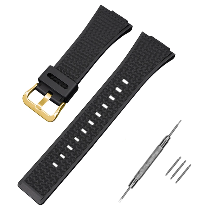 Ремінець для Casio G-Shock GA-100/110 Black GD (4019) Ремінець для Casio G-Shock GA-100/110 Black GD (4019)