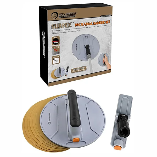 Инструмент для шлифовки стен 6 шт. зернистость 80/120/240 (AN00489) - фото 2