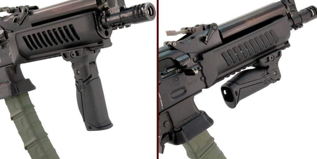 Рукоятка передняя DLG Tactical 048 складная на Picatinny полимер Черный (zbZ3.5.23.005) - фото 2