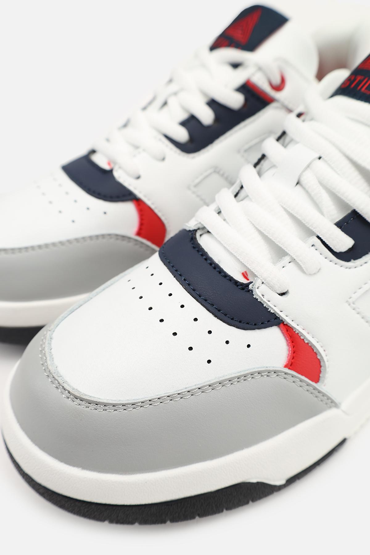 Кеди чоловічі ЦБ-00273207 р. 43 Білий (SKT001053825) - фото 4