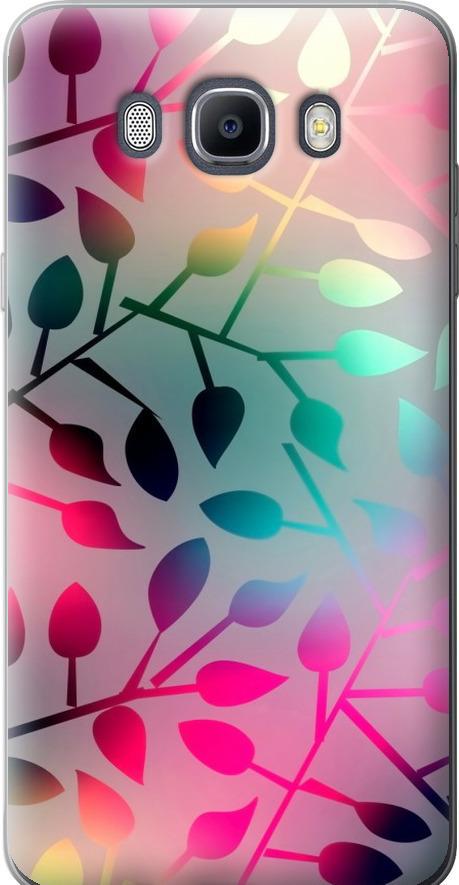 Чехол на Samsung Galaxy J7 (2016) J710F Листья (2235u-263-42517)
