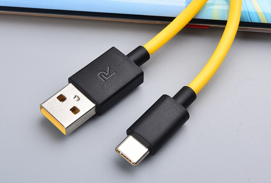 Кабель Data Cable Fast Charging 27W/3A 1 м USB на Type-C/USB-C Yellow - фото 5