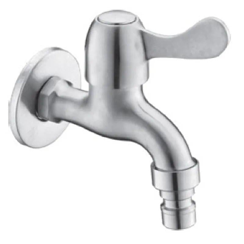 Кран MIXXUS BIB-02 для холодной воды 1/2" нержавеющая сталь SUS304 (MX1338)