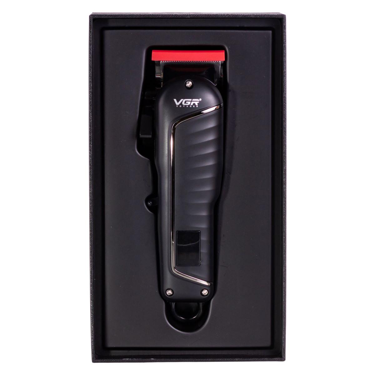 Машинка для стрижки VGR V-683 LED с насадками (7377) - фото 12 Машинка для стрижки VGR V-683 LED с насадками (7377) - фото 12