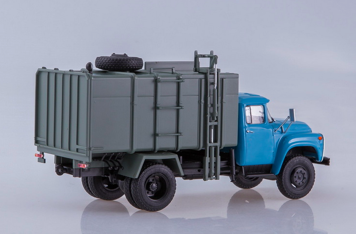 Колекційна модель АІСТ ЗІЛ-130 Сміттєвоз КО-413 1:43