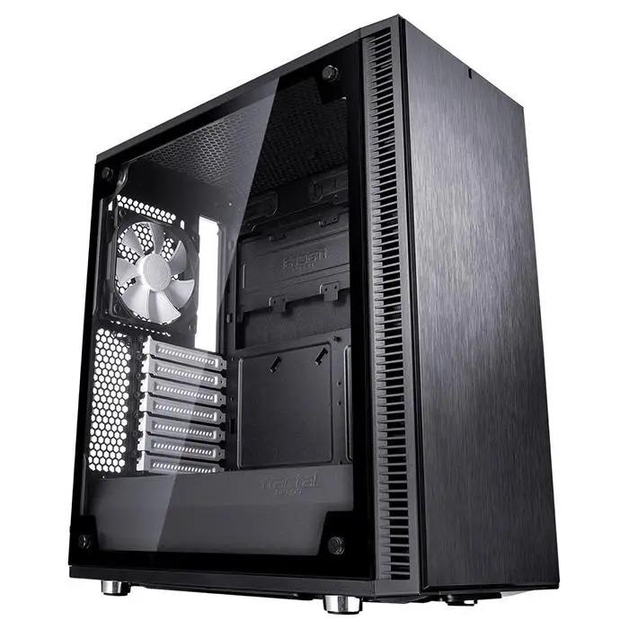 Корпус компьютерный Fractal Design Define C Tempered Glass no PSU Черный (10258849)