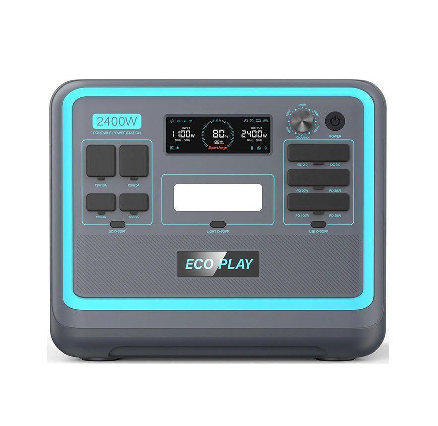 Зарядная станция EcoPlay EP2400 2400W 2048Wh - фото 1