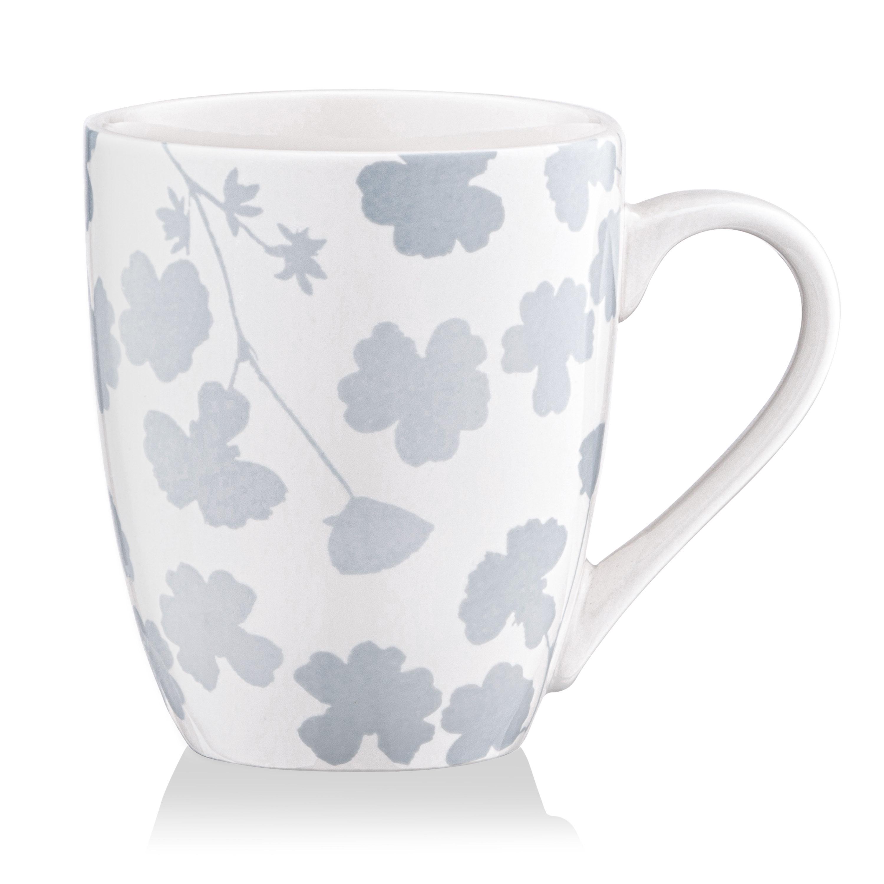 Чашка Ardesto Capri 320 мл Белый/Блакитный (AR0432CWB)